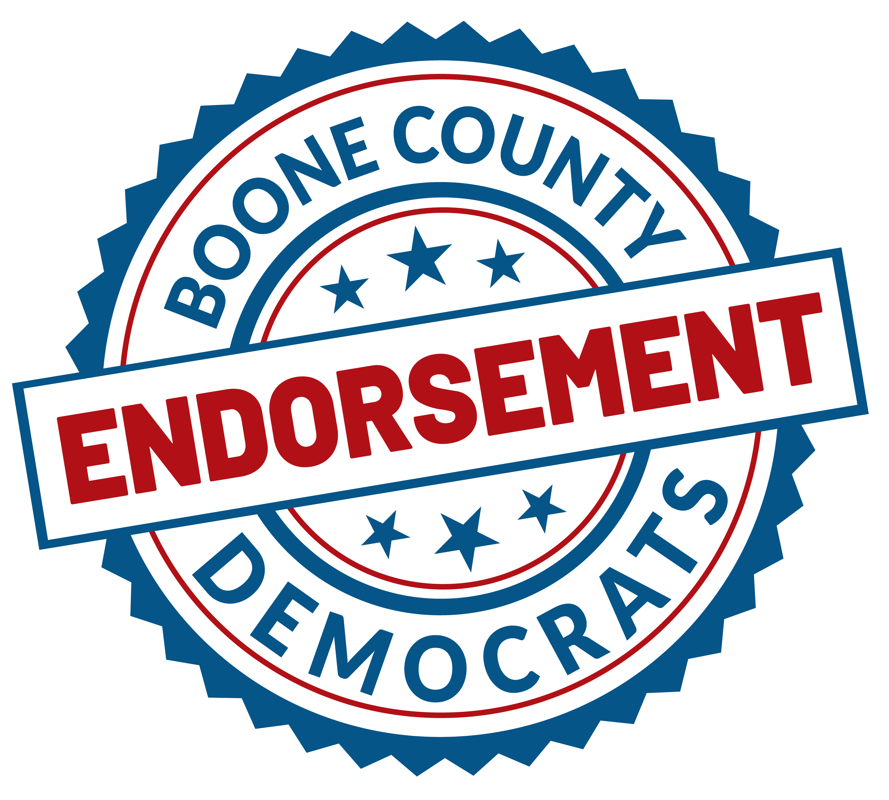 Endorsed by the Boone County Democrats